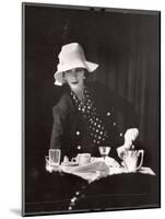 Model Wearing Latest Spring Fashions-Gordon Parks-Mounted Photographic Print