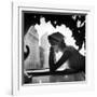 Model Wearing Nursemaid's Kerchief by Lilly Dache-Gordon Parks-Framed Photographic Print