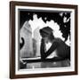 Model Wearing Nursemaid's Kerchief by Lilly Dache-Gordon Parks-Framed Photographic Print
