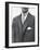 Model Wearing Proper Fashion Suit-Nat Farbman-Framed Photographic Print