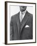 Model Wearing Proper Fashion Suit-Nat Farbman-Framed Photographic Print