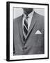 Model Wearing Proper Fashion Suit-Nat Farbman-Framed Photographic Print