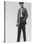 Model Wearing Proper Fashion Suits-Nat Farbman-Stretched Canvas
