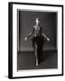 Model Wearing See Through Dress Designed by Yves St. Laurent, at New York City Fashion Show-Bill Ray-Framed Photographic Print