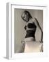 Model Wearing Wire Bra Designed by Charles L. Langs-Nina Leen-Framed Photographic Print