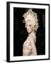 Model Wears a Creation by French Fashion Designer Jean-Paul Gaultier-null-Framed Photographic Print