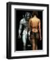 Model Wears Body Art by Ecuadorean John Vargas During the Colombia Exposhow 2009-null-Framed Photographic Print