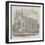 Model Wesleyan Chapel, at Poplar-null-Framed Giclee Print