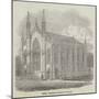 Model Wesleyan Chapel, at Poplar-null-Mounted Giclee Print