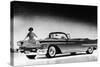 Model with a Cadillac Car, 1958-null-Stretched Canvas