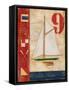 Model Yacht Collage I-Paul Brent-Framed Stretched Canvas