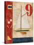 Model Yacht Collage I-Paul Brent-Stretched Canvas