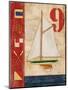 Model Yacht Collage I-Paul Brent-Mounted Art Print