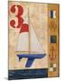 Model Yacht Collage II-Paul Brent-Mounted Art Print