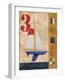 Model Yacht Collage II-Paul Brent-Framed Art Print