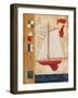 Model Yacht Collage III-Paul Brent-Framed Art Print