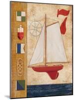 Model Yacht Collage III-Paul Brent-Mounted Art Print