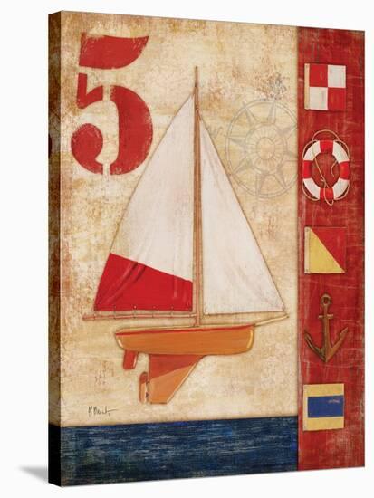 Model Yacht Collage IV-Paul Brent-Stretched Canvas