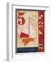 Model Yacht Collage IV-Paul Brent-Framed Art Print