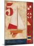 Model Yacht Collage IV-Paul Brent-Mounted Art Print