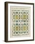 Modèle de parterre de jardin-null-Framed Giclee Print