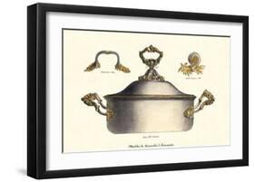 Modeles De Casseroles I-null-Framed Art Print