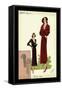 Modeles Originaur: Burgundy Chic-null-Framed Stretched Canvas