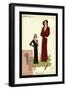 Modeles Originaur: Burgundy Chic-null-Framed Art Print