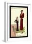 Modeles Originaur: Burgundy Chic-null-Framed Art Print