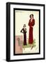 Modeles Originaur: Burgundy Chic-null-Framed Art Print