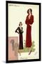 Modeles Originaur: Burgundy Chic-null-Mounted Art Print