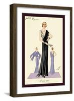 Modeles Originaur: Fashions for a Starlet-null-Framed Art Print