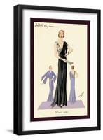 Modeles Originaur: Fashions for a Starlet-null-Framed Art Print