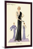 Modeles Originaur: Fashions for a Starlet-null-Mounted Art Print