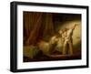 Modello Version of le Verrou-Jean-Honoré Fragonard-Framed Giclee Print