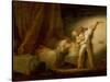 Modello Version of le Verrou-Jean-Honoré Fragonard-Stretched Canvas