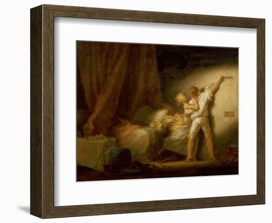 Modello Version of le Verrou-Jean-Honoré Fragonard-Framed Giclee Print