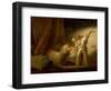 Modello Version of le Verrou-Jean-Honoré Fragonard-Framed Giclee Print