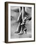 Models Displaying Printed Leather Shoes-Gordon Parks-Framed Photographic Print