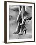 Models Displaying Printed Leather Shoes-Gordon Parks-Framed Photographic Print