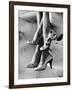 Models Displaying Printed Leather Shoes-Gordon Parks-Framed Photographic Print