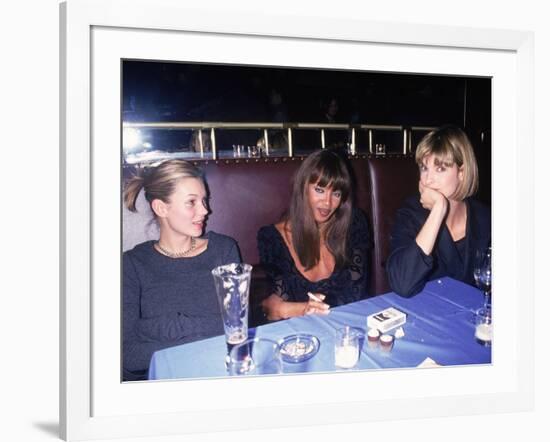 Models Kate Moss, Naomi Campbell and Linda Evangelista-David Mcgough-Framed Premium Photographic Print