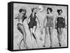 Models Lying on Beach to Display Bathing Suits-Nina Leen-Framed Stretched Canvas