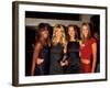 Models Naomi Campbell, Claudia Schiffer, Christy Turlington and Elle MacPherson-Dave Allocca-Framed Premium Photographic Print