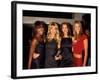 Models Naomi Campbell, Claudia Schiffer, Christy Turlington and Elle MacPherson-Dave Allocca-Framed Premium Photographic Print