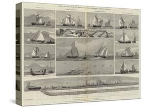 Models of Fishing Boats and Fishing Gear in the International Fisheries Exhibition-George Henry Andrews-Stretched Canvas