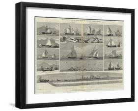 Models of Fishing Boats and Fishing Gear in the International Fisheries Exhibition-George Henry Andrews-Framed Giclee Print