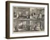 Models of Rustic Dwelling-Houses at the Vienna Exhibition-null-Framed Giclee Print