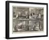 Models of Rustic Dwelling-Houses at the Vienna Exhibition-null-Framed Giclee Print