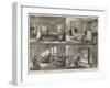 Models of Rustic Dwelling-Houses at the Vienna Exhibition-null-Framed Giclee Print